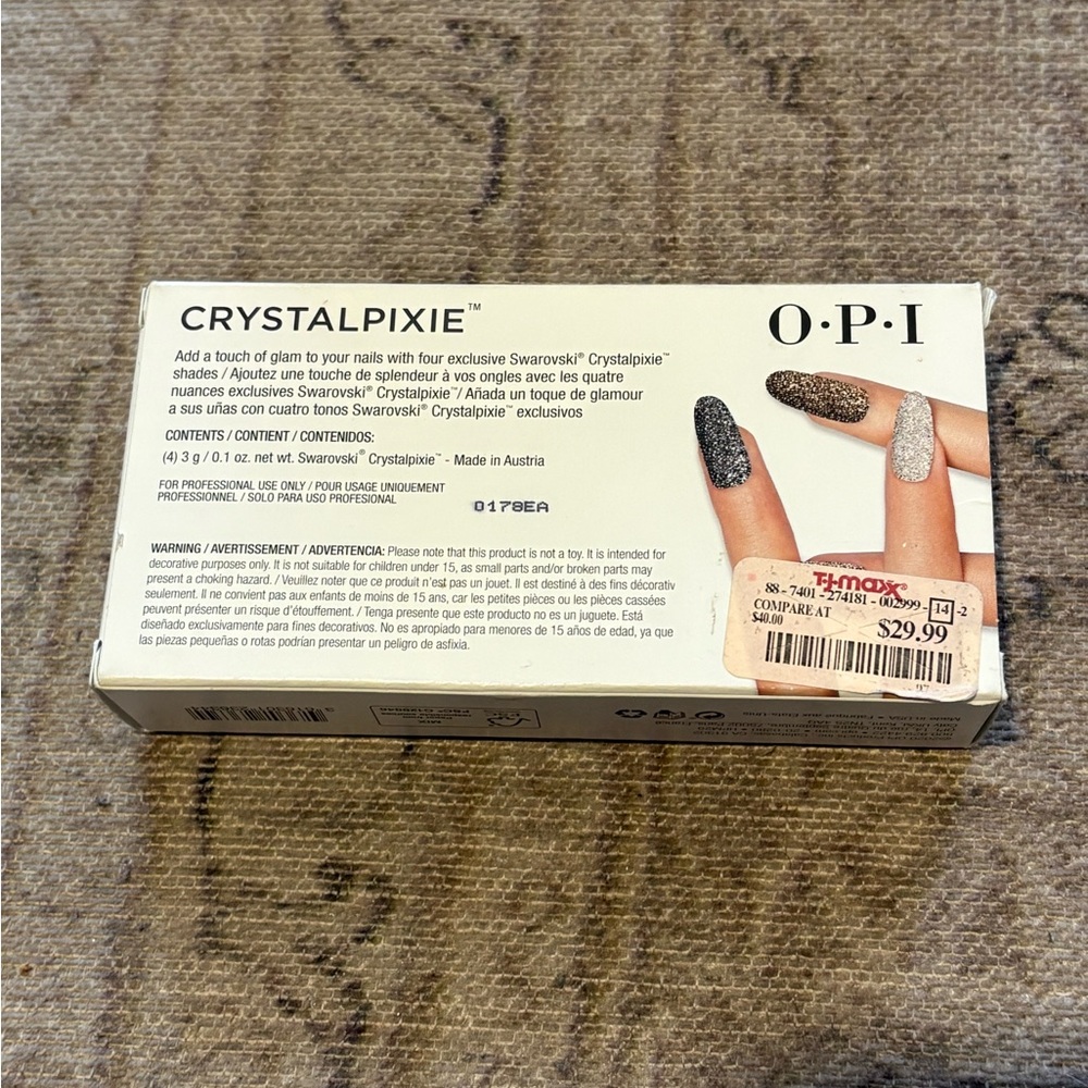 OPI crystal pixie nail accessory
